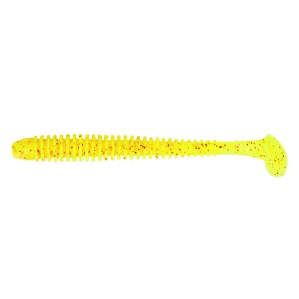 Рибальська силіконова приманка, ZEOX Trigger Shad Tail, довжина 3,4 дюймів, 6шт/уп, колір №006 CRF